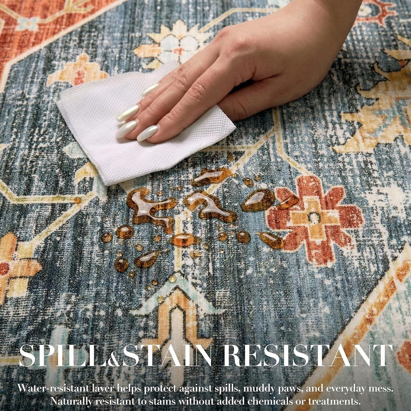 Rugs Living Room Washable Non-Slip