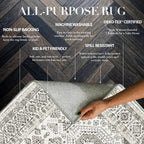 Rugs Living Room Washable Non-Slip