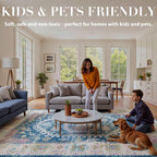 Rugs Living Room Washable Non-Slip