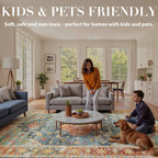 Rugs Living Room Washable Non-Slip