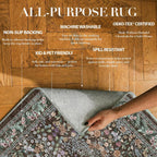 Rugs Living Room Washable Non-Slip