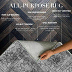 Rugs Living Room Washable Non-Slip