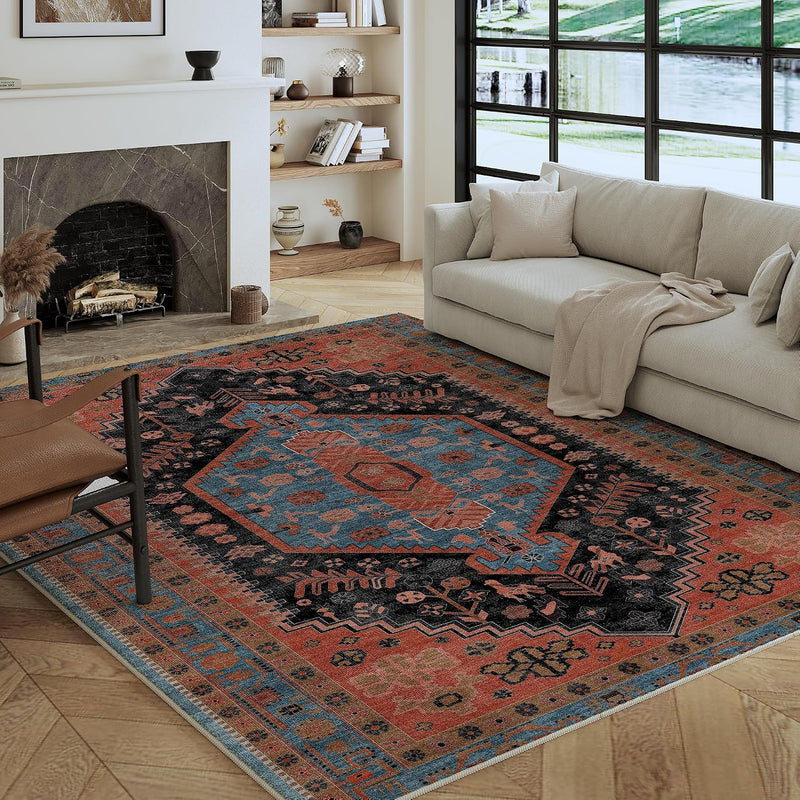 Rugs Living Room Washable Non-Slip