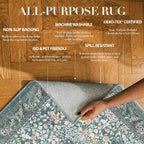 Rugs Living Room Washable Non-Slip