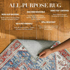 Rugs Living Room Washable Non-Slip