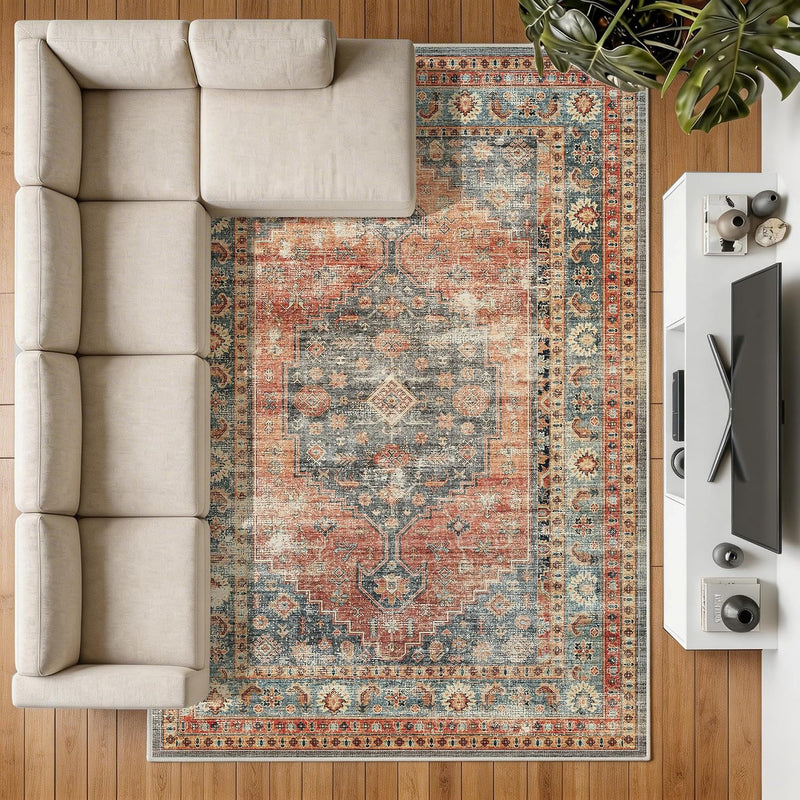 Rugs Living Room Washable Non-Slip