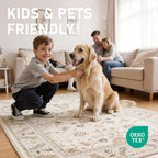 Rugs Living Room Washable Non Slip Area