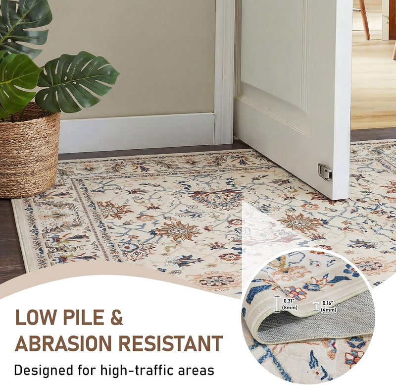 Rugs Living Room Washable Non Slip Area
