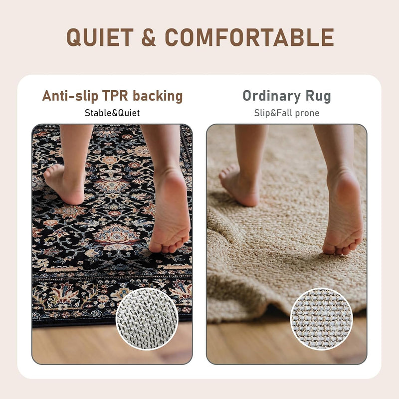 Rugs Living Room Washable Non Slip Area