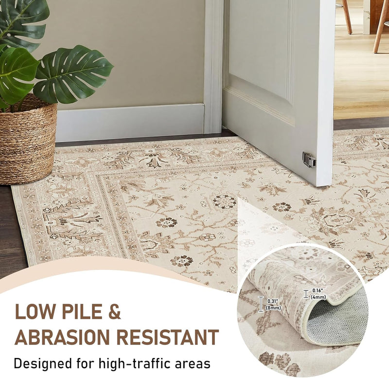 Rugs Living Room Washable Non Slip Area