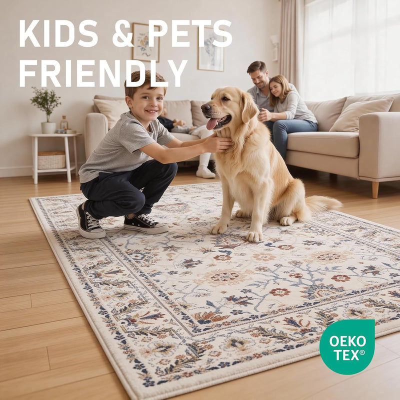 Rugs Living Room Washable Non Slip Area