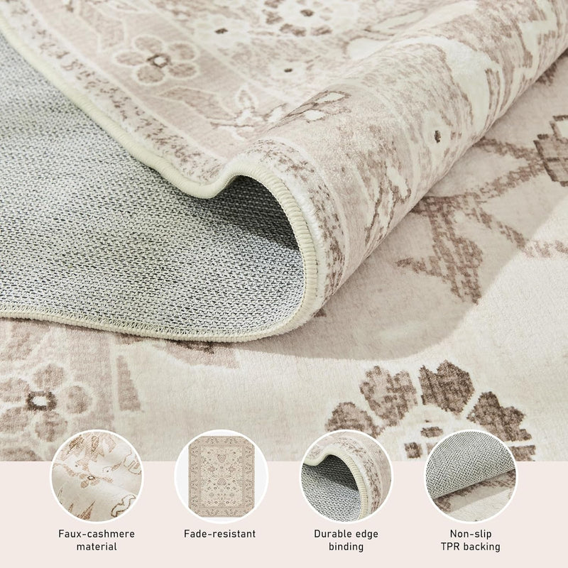 Rugs Living Room Washable Non Slip Area