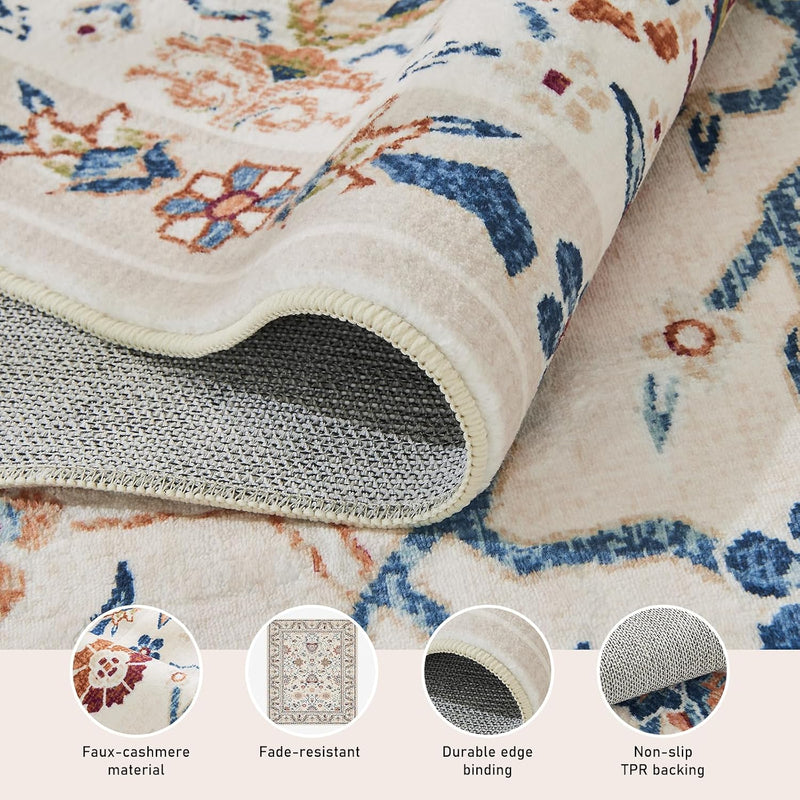 Rugs Living Room Washable Non Slip Area