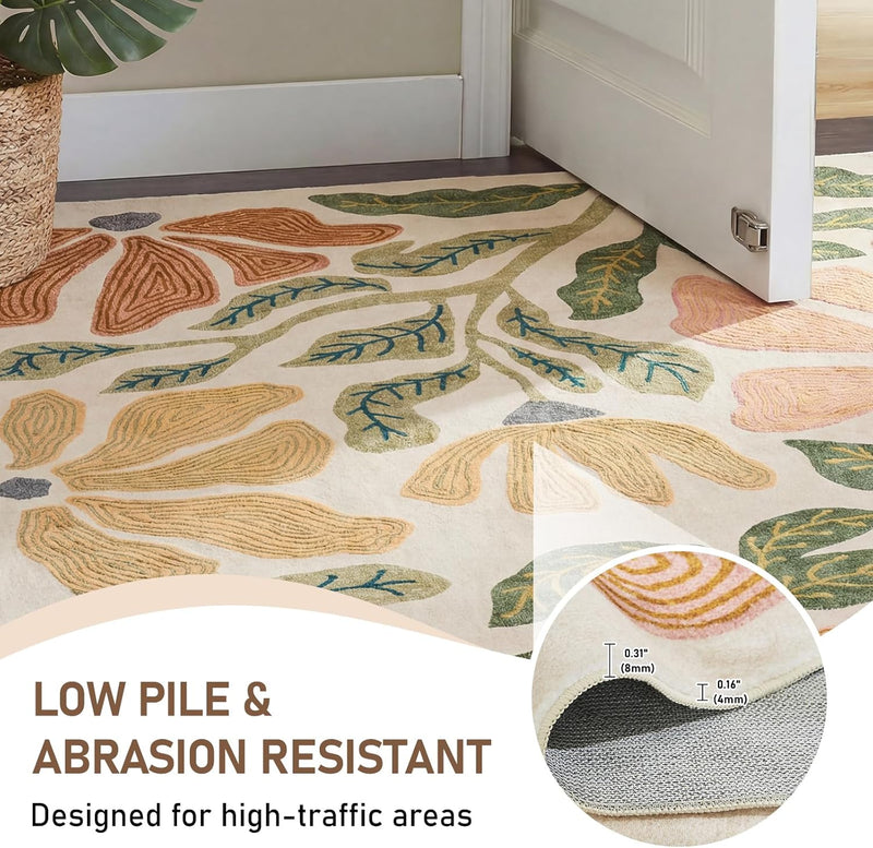 Rugs Living Room Washable Non Slip Area