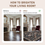 Rugs Living Room Washable Non Slip Area
