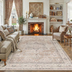 Vintage Rugs Living Room Rug Washable Carpet