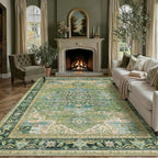 Vintage Rugs Living Room Rug Washable Carpet
