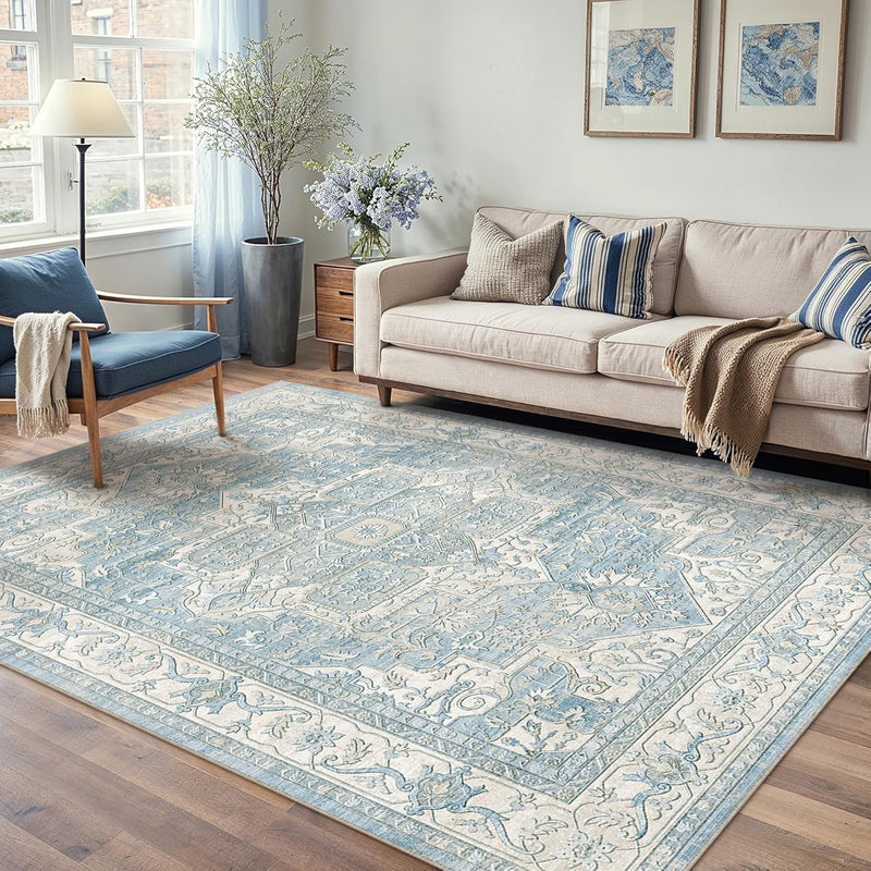 Vintage Rugs Living Room Rug Washable Carpet