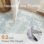 Vintage Rugs Living Room Rug Washable Carpet