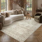 Vintage Rugs Living Room Rug Washable Carpet