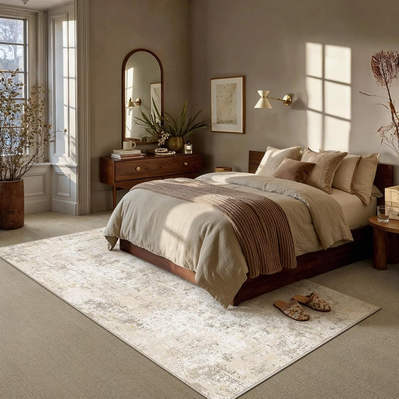 Vintage Rugs Living Room Rug Washable Carpet