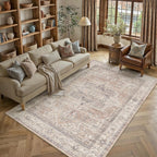 Vintage Rugs Living Room Rug Washable Carpet