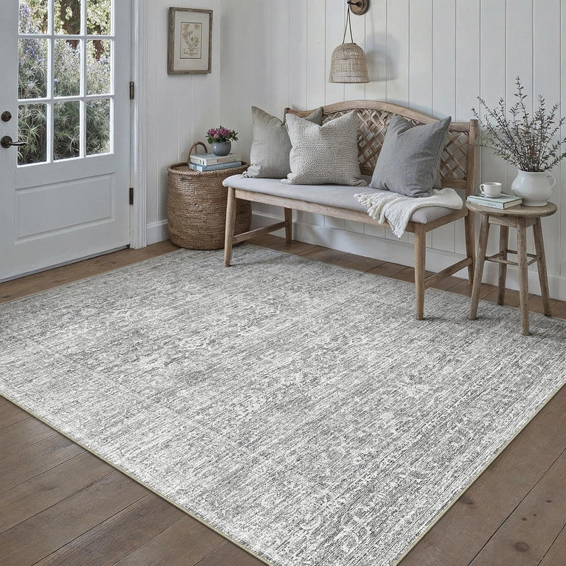 Vintage Rugs Living Room Rug Washable Carpet