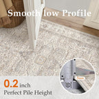 Vintage Rugs Living Room Rug Washable Carpet
