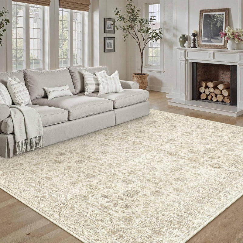 Vintage Rugs Living Room Rug Washable Carpet