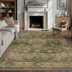 Vintage Rugs Living Room Rug Washable Carpet