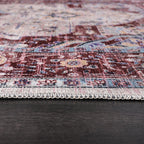 Rugs for Living Room Washable Rug Area Non-Slip Carpet