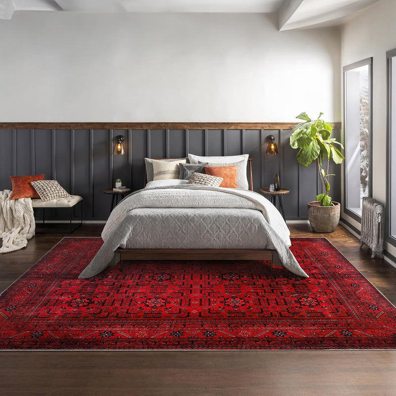 Rugs Living Room Washable Rug Area Non-Slip Carpet