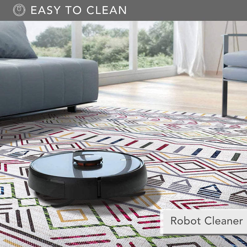 Rugs Living Room Washable Rug Area Non-Slip Carpet