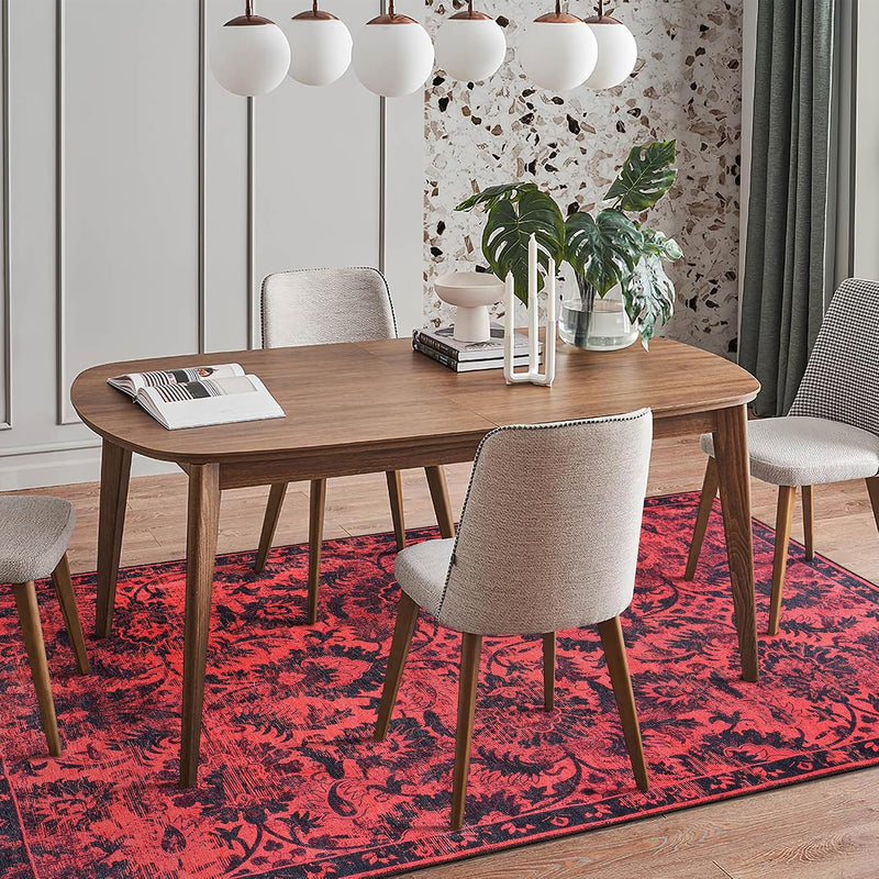 Rugs Living Room Washable Rug Area Non-Slip Carpet