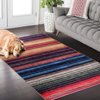 Rugs for Living Room Washable Rug Area Non-Slip Carpet