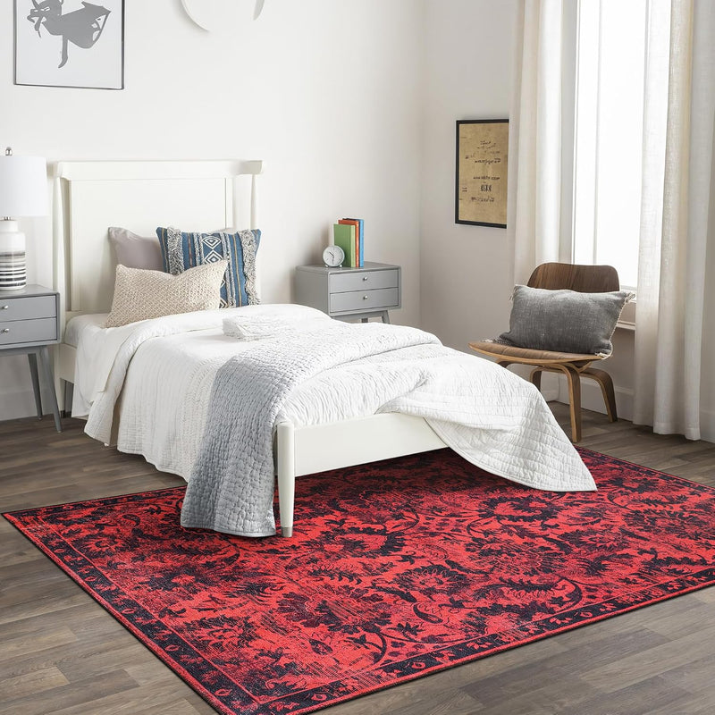 Rugs Living Room Washable Rug Area Non-Slip Carpet