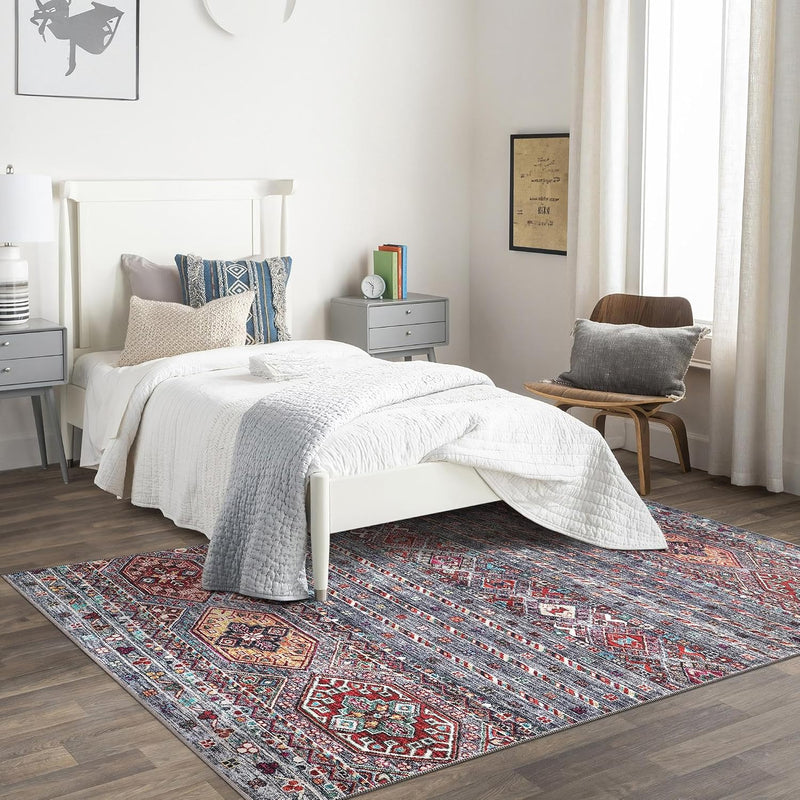 Rugs Living Room Washable Rug Area Non-Slip Carpet