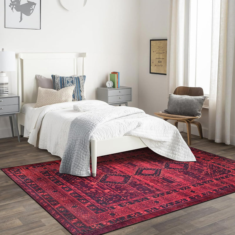 Rugs Living Room Washable Rug Area Non-Slip Carpet
