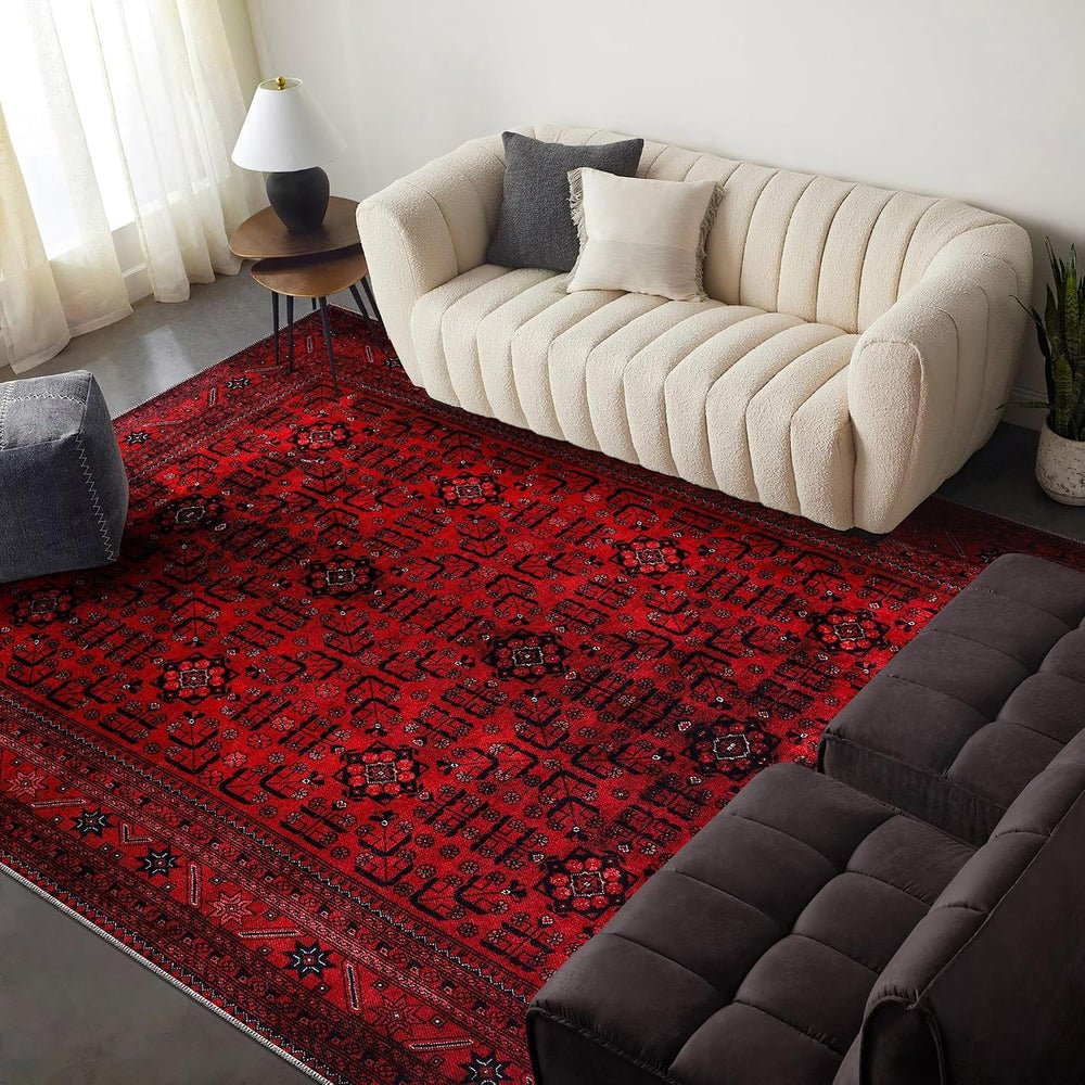Rugs Living Room Washable Rug Area Non-Slip Carpet