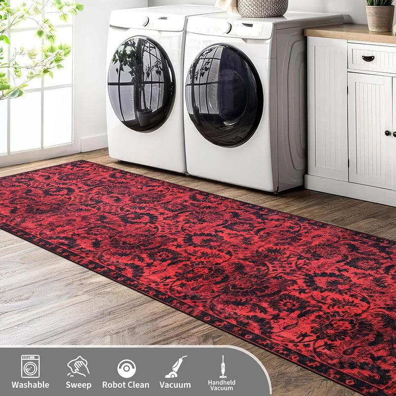 Rugs Living Room Washable Rug Area Non-Slip Carpet