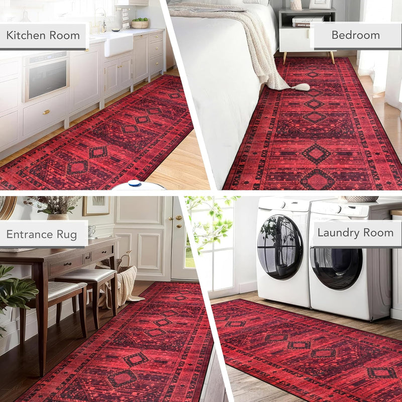 Rugs Living Room Washable Rug Area Non-Slip Carpet