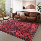 Rugs Living Room Washable Rug Area Non-Slip Carpet