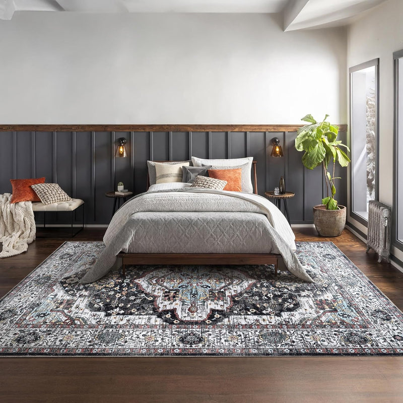 Rugs Living Room Washable Rug Area Non-Slip Carpet