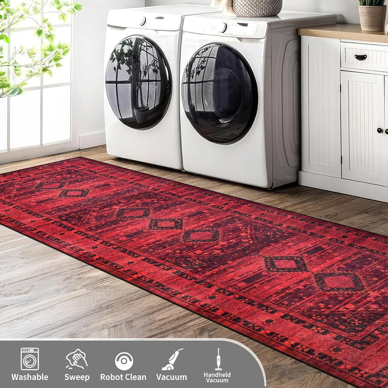 Rugs Living Room Washable Rug Area Non-Slip Carpet