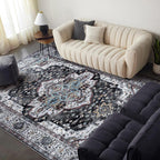 Rugs Living Room Washable Rug Area Non-Slip Carpet