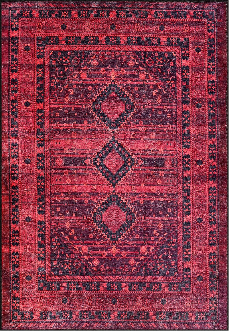 Rugs Living Room Washable Rug Area Non-Slip Carpet