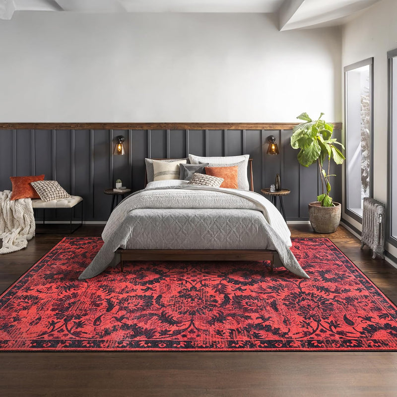 Rugs Living Room Washable Rug Area Non-Slip Carpet