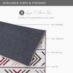 Rugs Living Room Washable Rug Area Non-Slip Carpet