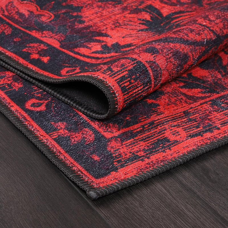 Rugs Living Room Washable Rug Area Non-Slip Carpet