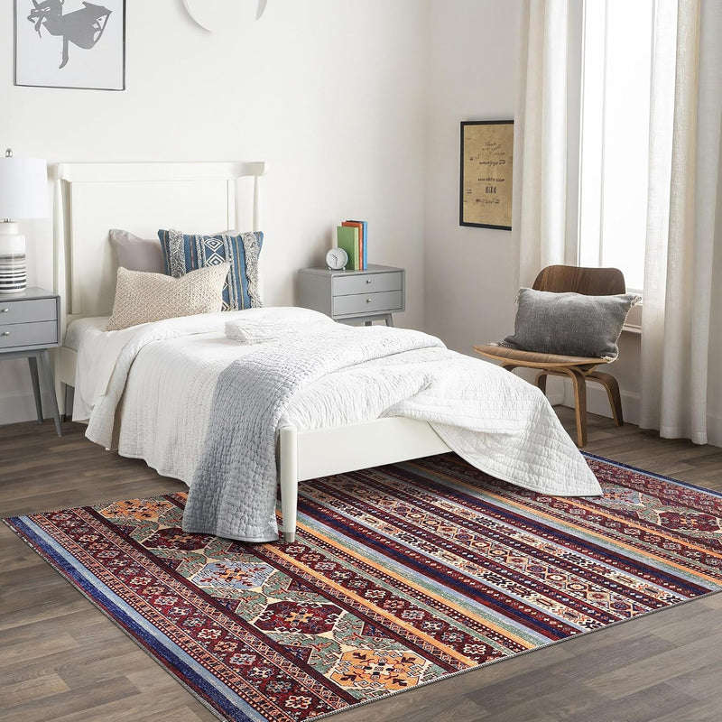 Rugs Living Room Washable Rug Area Non-Slip Carpet